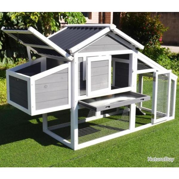 Poulailler abri poule caille clapier lapin abri coq basse cour jardin volaille cielterre-commerce