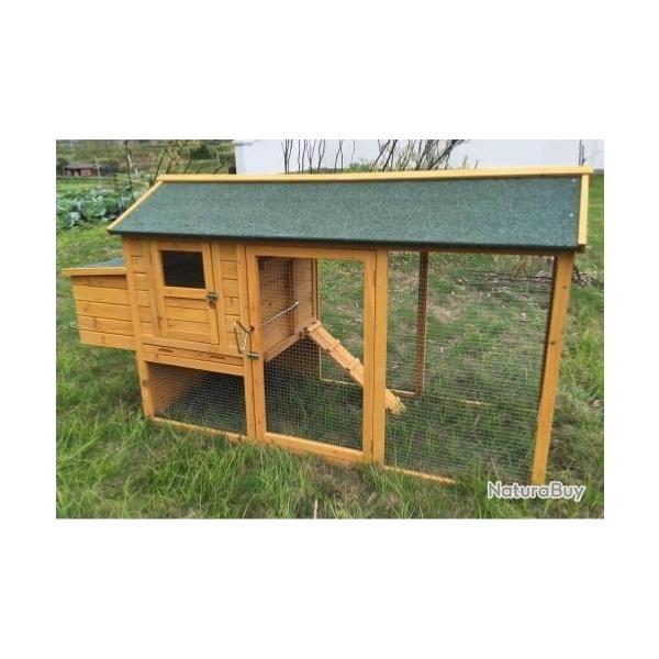 Poulailler poules caille clapier lapins abri coq basse cour jardin volailles cielterre-commerce NEUF