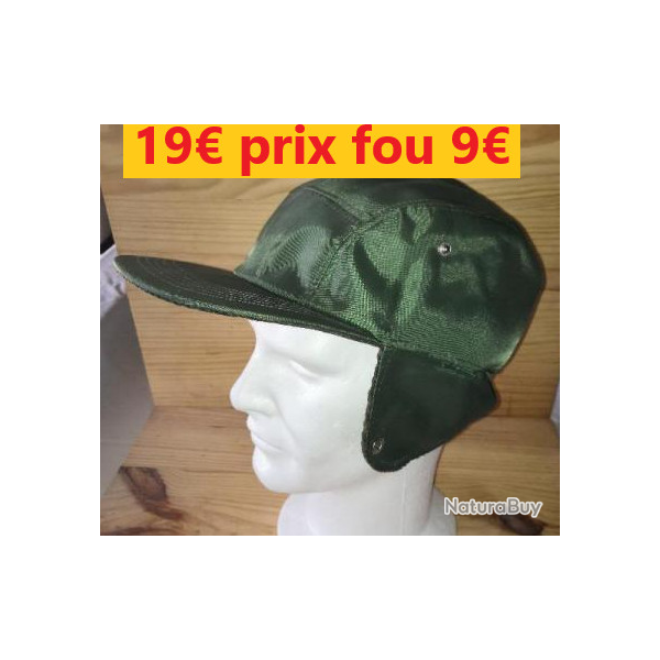CASQUETTE � RABATS CHAUDE T 59          950-S59