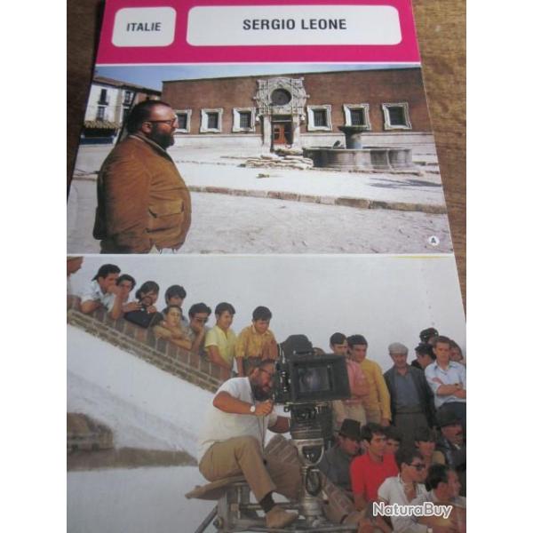 fiche cinema  sergio leone