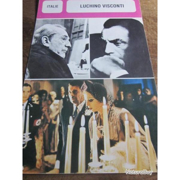 fiche cinema  luchano visconti