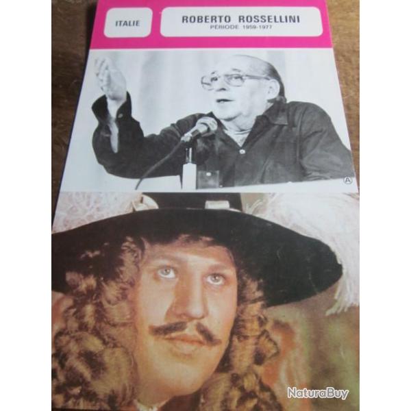 fiche cinema  roberto rossellini