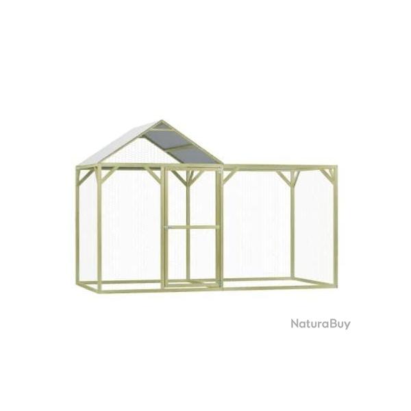 Enclos poule 4,50m� parc poule enclos GEANT enclos grillag� poulailler enclos poule parc poule oie