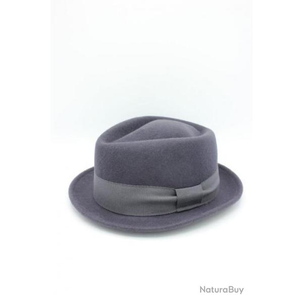 Chapeau de laine  bord court, quitation, hiver, chasse, randonner (F04)