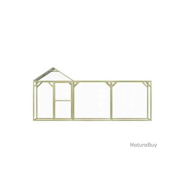 Enclos poule 6,75m� parc poule enclos GEANT enclos grillag� poulailler enclos poule parc poule oie