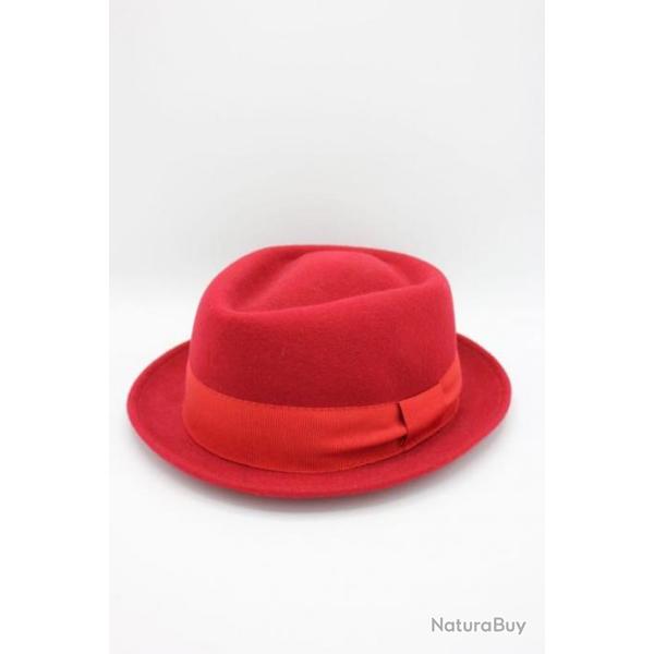 Chapeau de laine � bord court, �quitatation, hiver, chasse, randonner (F05)