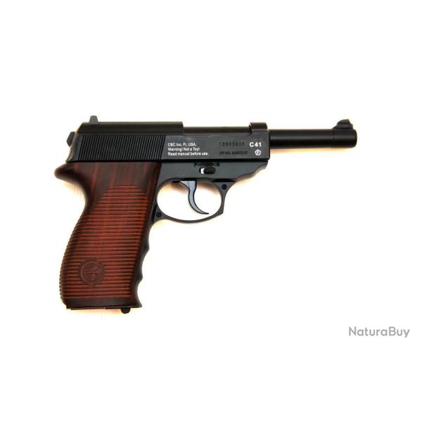 Pistolet CO2 Borner C41 P38 M�tal Calibre 4.5 BB'S