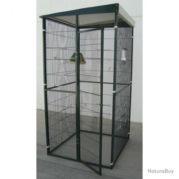 Voli�re 1x1x2 m voli�re perruche canari cage oiseau voli�re ext�rieure ins�parable calopsitte NEUF