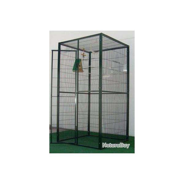 Voli�re 1x1x2m mailles voli�re perruche canari cage oiseau voli�re ext�rieure ins�parable calopsitte