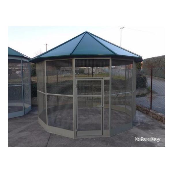 Voli�re ext�rieur magique, cage perroquet voliere perroquet gris du gabon amazon cielterre-commerce