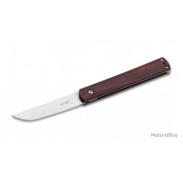 01BO631-Couteau pliant Boker Plus Wasabi Cocobolo