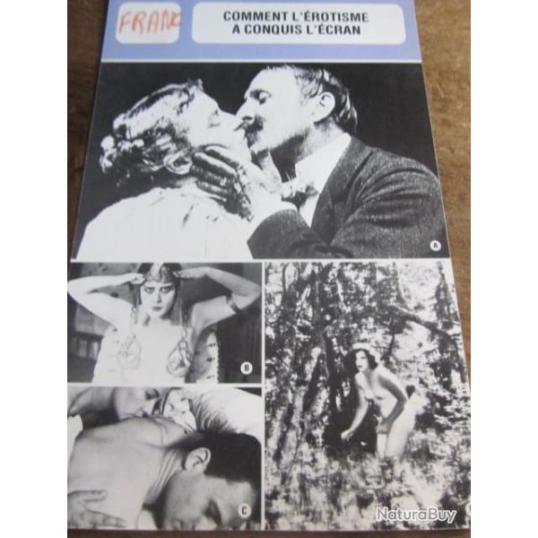 fiche  cinema coMMENT L EROTISME A CONQUIS L ECRAN