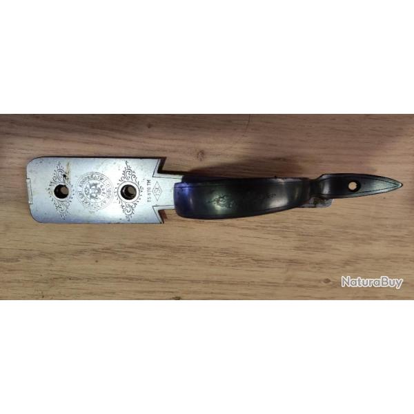 ensemble bloc d�tente et pontet HUGLU mod�le TS 870 TM cal 12 (juxtapos�)