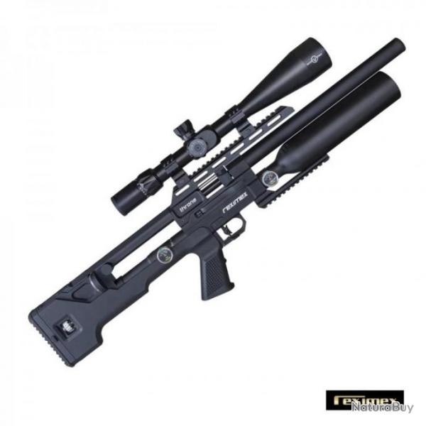 Carabine PCP Reximex Throne calibre 4,5 mm. noire synth�tique, 19,9 Joules