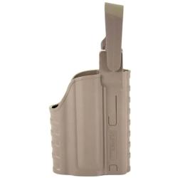 Holster rigide pour Glock avec lampe Tan