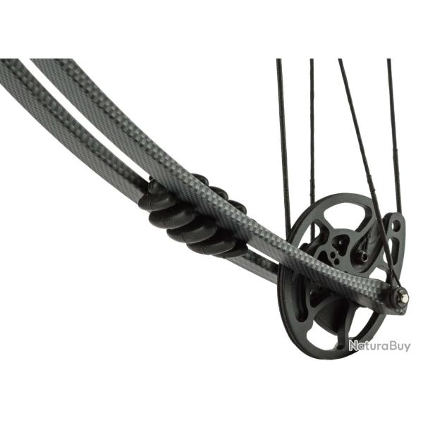 Ensemble cordes & c�bles pour Arc compound M106 Shoot Again dark ambidextre