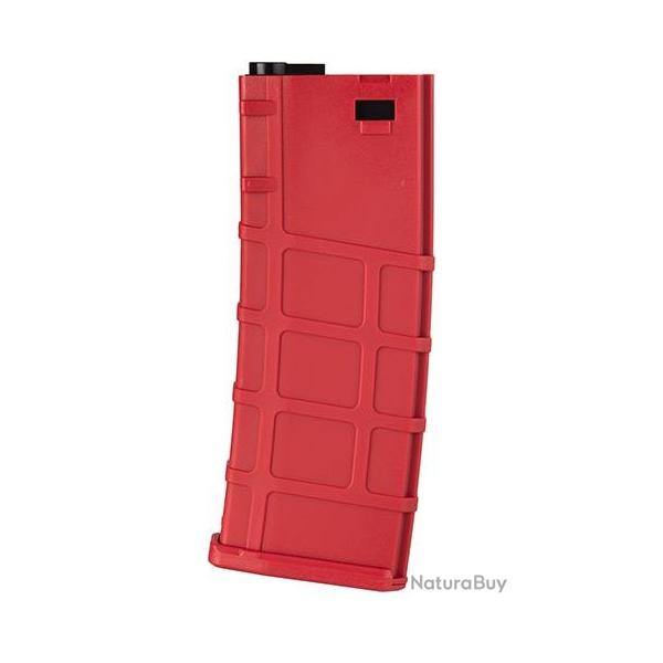 Chargeur mid-cap 200 billes Rouge pour M4 s�ries