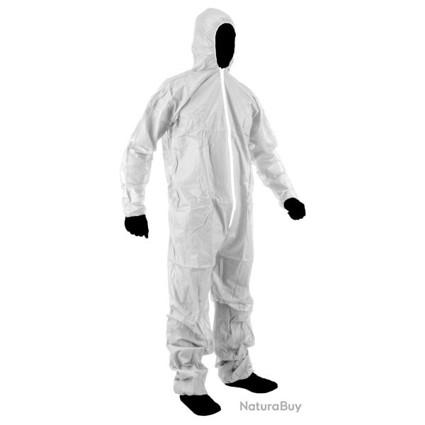 Combinaison jetable adulte blanche