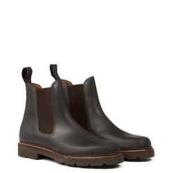 Chaussures en cuir QUERCY Marron