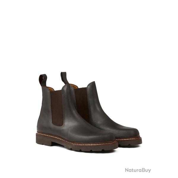 Chaussures en cuir QUERCY Marron