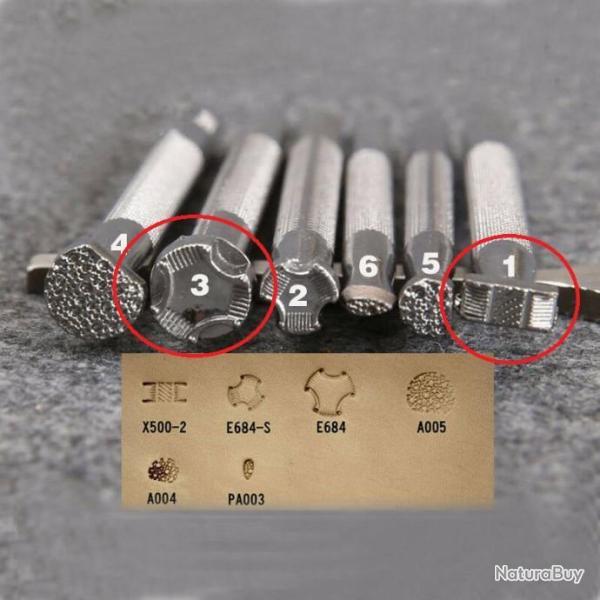 kit couture cuir - poin�on