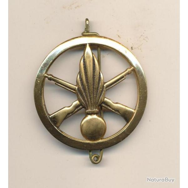 INSIGNE DE BERET INFANTERIE, ann�es soixante (Guerre d'Alg�rie)