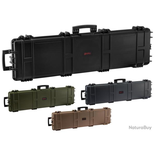 Mallette XL Waterproof noire 137 x 39 x 15 cm mousse pr�-d�coup�e - Nuprol