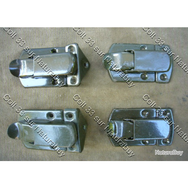 Loquets, Fastener BD-71 et BD-72, Signal Corps US WW2 Jeep Willys Dodge Wc Gmc