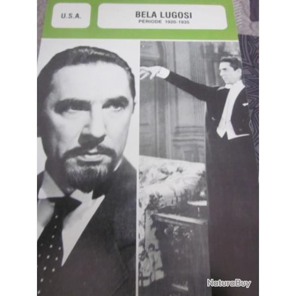 fiche cinema  bela lugosi   usa