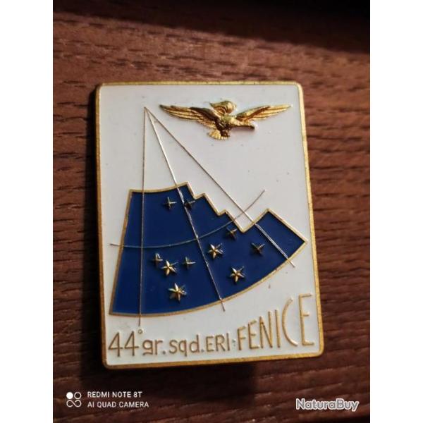 INSIGNE ALPINI BADGE 44�ME GROUPE D'ESCADRON FENICE H�LICOPT�RES DE RECONNAISSANCE, ITALIEN