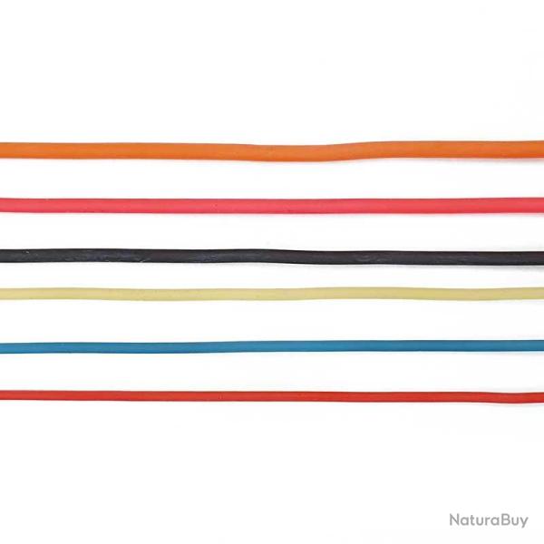 Elastique Creux Elite 1m 2.3mm x 0.7mm Bleu