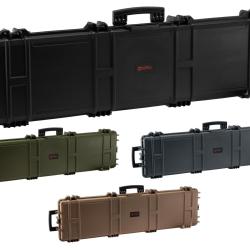 Mallette XL Waterproof OD Green 137 x 39 x 15 cm mousse vague - Nuprol