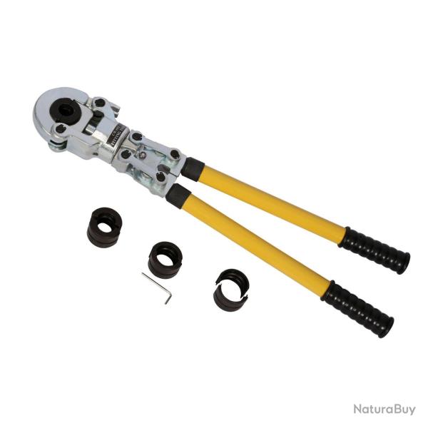Pince � sertir professionnelle avec contour pex 16-32mm profil th tubes alu 16_0000646