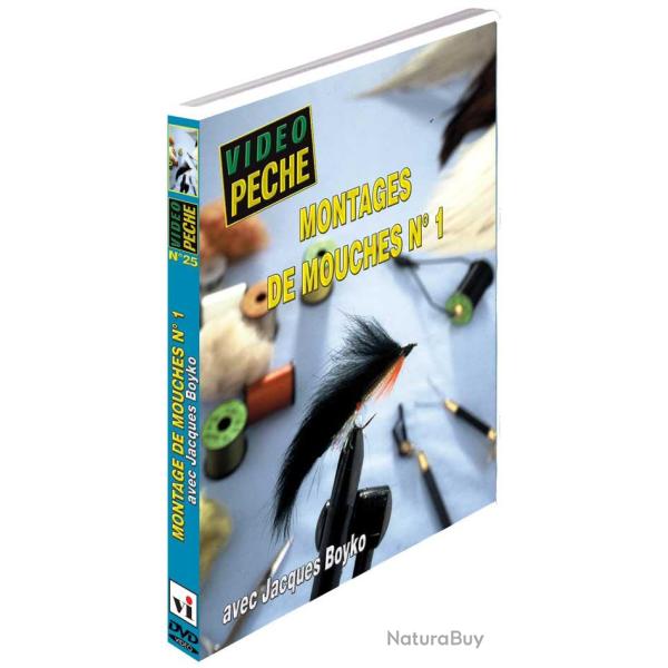 Montage de mouches n�1 avec Jacques Boyko - P�che a la mouche - Vid�o P�che