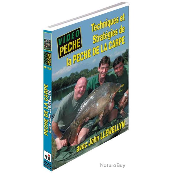Tech. & strat. de la p�che de la carpe avec John Llewellyn - P�che de la carpe - Vid�o P�che