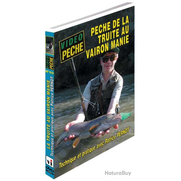 Truite au vairon mani� avec Patrice Pernot - P�che de la truite - Vid�o P�che