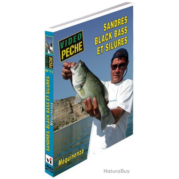 Sandres black bass silures M�quinenza avec Laurent Jauffret - P�che des carnassiers - Vid�o P�che