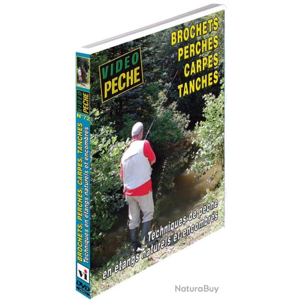 Brochets perches carpes tanches Techniques de p�che en �tangs naturels et encombr�s - P�che des carn