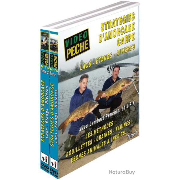 Strat�gies d'amor�age carpe : lac - �tang - rivi�re avec J-F-K et Lambert Penchini - P�che de la car