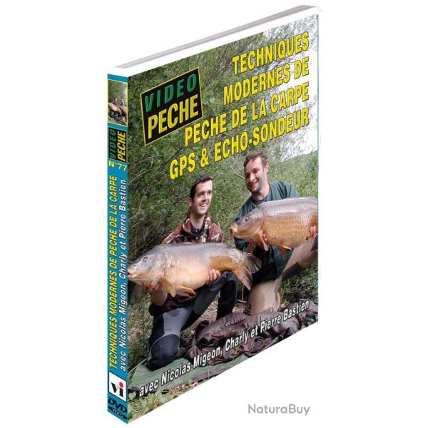 Techniques modernes de la p�che de la carpe : Gps & �chosondeur avec Nicolas Migeon Charly et Pierre