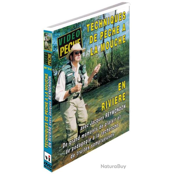 Techniques de pche  la mouche en rivire avec Jacques Reymondon et Guilin Cazalis - Pche a la mou