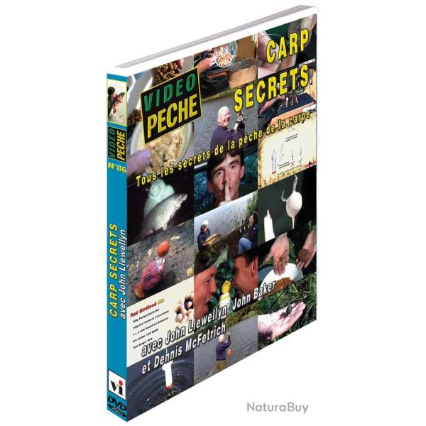 Carp secrets avec John Llewellyn, John Baker et Dennis Mc Fetrich - P�che de la carpe - Vid�o P�che