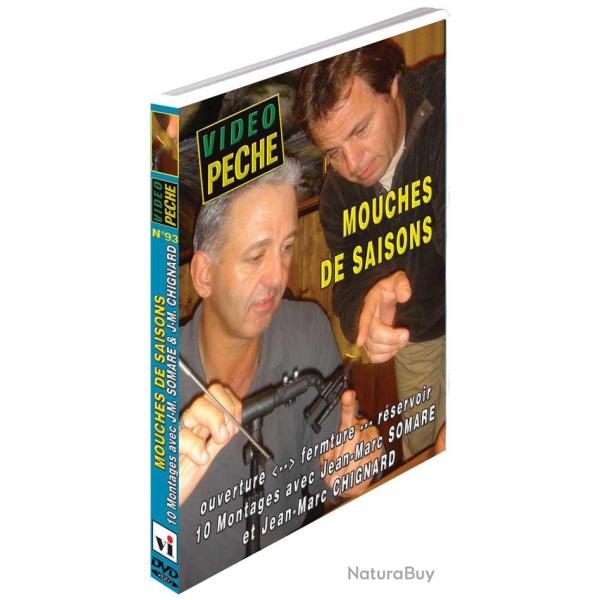 Mouches de Saison avec Jean-Marc Chignard et Jean-Marc Somar� - P�che a la mouche - Vid�o P�che