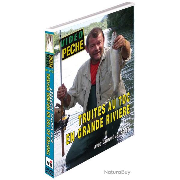 Truites au toc en grandes rivieres avec Laurent Jauffret - P�che de la truite - Vid�o P�che