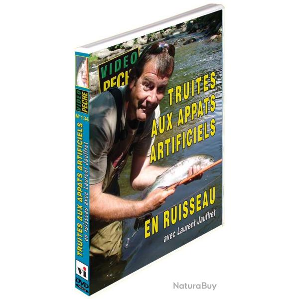 Truites aux appats artificiels en ruisseau avec Laurent Jauffret - P�che de la truite - Vid�o P�che