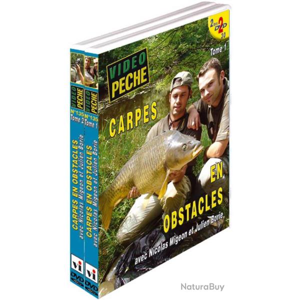 Carpes en obstacles avec Nicolas Migeon et Julien Borie - P�che de la carpe - Vid�o P�che