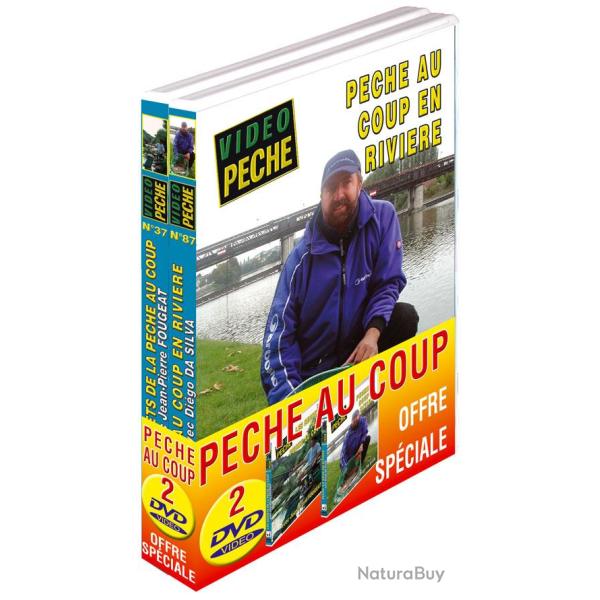 Lot 2 DVD Vid�o P�che au coup