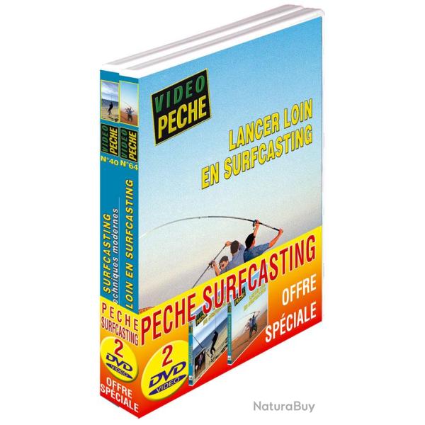 Lot 2 DVD Vid�o P�che en Surfcasting