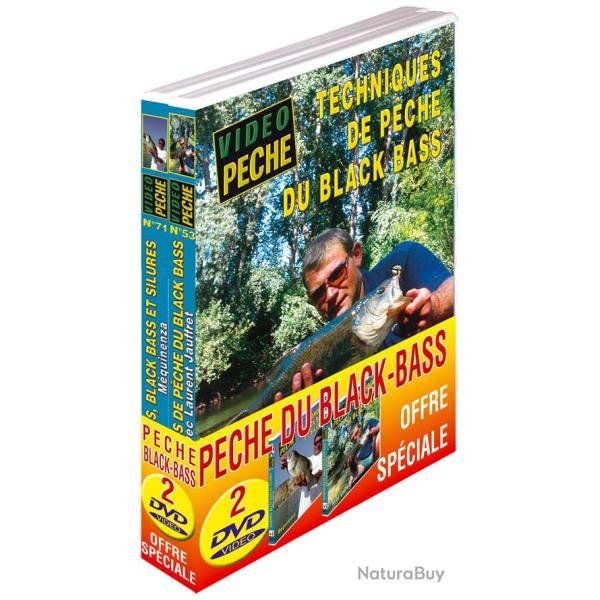 Lot 2 DVD Vid�o P�che du black bass