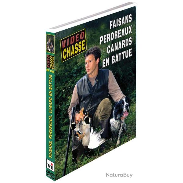 Faisans, perdreaux, canards en battue - Chasse du petit gibier - Vid�o Chasse
